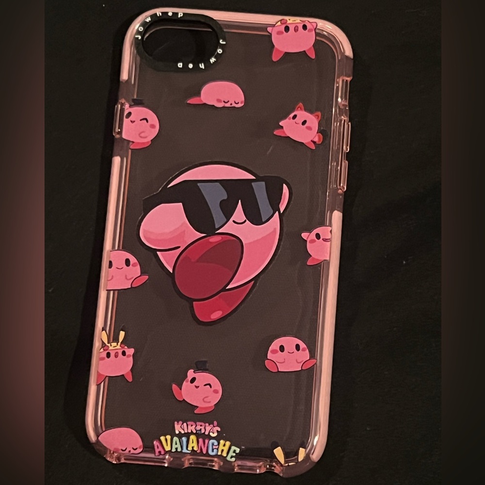 Kirby pink star iPhone SE